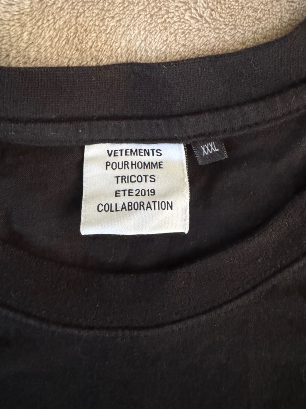 Vetements Haute Couture Tee XXL Streetwear Minimalist Luxury - Picture 6 of 11